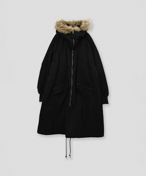 kha:ki(カーキ)の「「KHA:KI / カーキ」TYPE-B11 COAT(その他アウター・レディース・オリーブ/ブラック・2/1)」の2枚目の写真