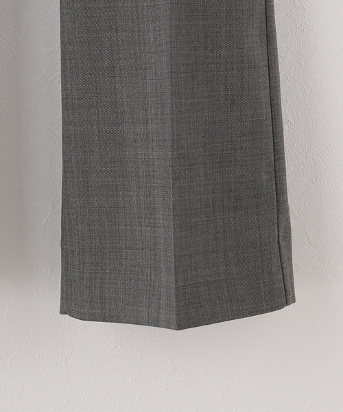 GANNI(ガニー)の「GANNI / ガニー Wool Melange Suiting Straight Pant(スラックス・レディース・チャコールグレー・36/32/34)」の5枚目の写真
