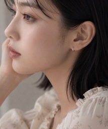 MIMILINE（ミミライン）の「ぷっくりミニループピアス/サージカルステンレス（ピアス（両耳用））」