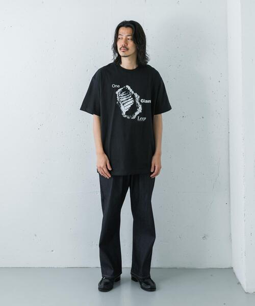 Cotton Expressions(コットンエクスプレッションズ)の「Cotton Expressions ONE GIANT LEAP T-SHIRTS(Tシャツ/カットソー・メンズ・ブラック・X-LARGE/LARGE/MEDIUM)」の6枚目の写真