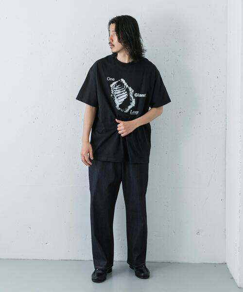 Cotton Expressions(コットンエクスプレッションズ)の「Cotton Expressions ONE GIANT LEAP T-SHIRTS(Tシャツ/カットソー・メンズ・ブラック・X-LARGE/LARGE/MEDIUM)」の8枚目の写真