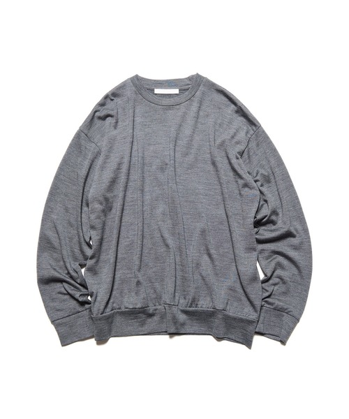 SOPHNET.(ソフネット)の「STAR STITCHED WASHABLE SWEATER(ニット/セーター・メンズ・ブラック/グレー/ブルー・2/4/3/1/5)」の2枚目の写真