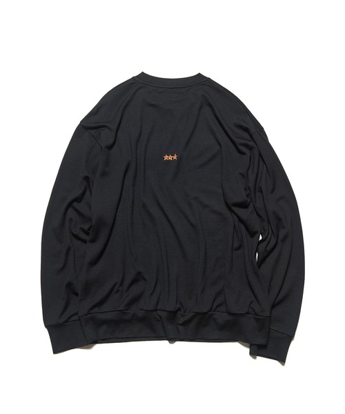 SOPHNET.(ソフネット)の「STAR STITCHED WASHABLE SWEATER(ニット/セーター・メンズ・ブラック/グレー/ブルー・2/4/3/1/5)」の7枚目の写真
