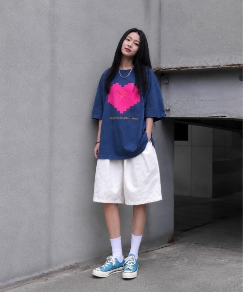 boemy（ボエミー）の「コットン100％ ハーフパンツ（その他パンツ・レディース・ワインレッド/ライトグレー/ホワイト/ブラック・M/L）」の21枚目の写真