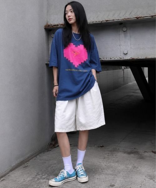 boemy（ボエミー）の「コットン100％ ハーフパンツ（その他パンツ・レディース・ワインレッド/ライトグレー/ホワイト/ブラック・M/L）」の9枚目の写真