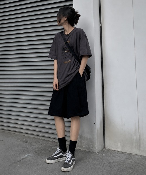 boemy（ボエミー）の「コットン100％ ハーフパンツ（その他パンツ・レディース・ワインレッド/ライトグレー/ホワイト/ブラック・M/L）」の11枚目の写真