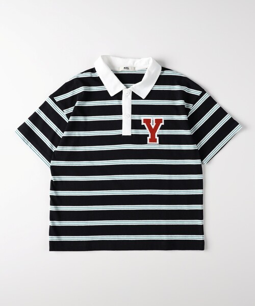 MPS(エムピーエス)の「MPS(エムピーエス)マルチボーダースキッパーTシャツ(Tシャツ/カットソー・キッズ・チャコール/グリーン系その他4・12/13/14/11)」の13枚目の写真