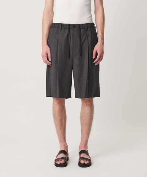 BEAUTY&YOUTH UNITED ARROWS(ビューティーアンドユースユナイテッドアローズ)の「ウーステッド リラックス イージー ショーツ ウォッシャブル(その他パンツ・メンズ・ブラック/ダークグレー・S/M/XL/L)」の4枚目の写真