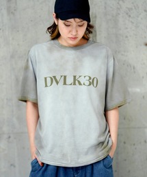DEVILOCK（デビロック）の「DEVILOCK Sun Faded Vintage Logo Tee（Tシャツ/カットソー）」