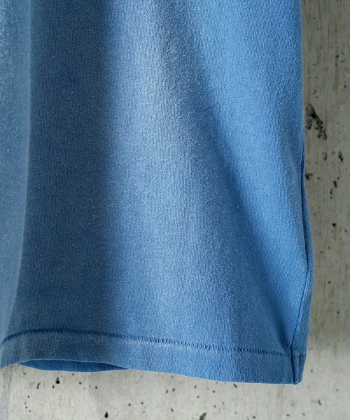 DEVILOCK(デビロック)の「DEVILOCK Sun Faded Vintage Logo Tee(Tシャツ/カットソー・メンズ・カーキ/ネイビー/ブラック・MEDIUM/X-LARGE/LARGE)」の19枚目の写真