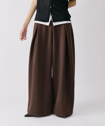 ボンディングタックパンツ