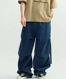 CONVERSE TOKYO（コンバーストウキョウ）の「DENIM WIDE CARGO PANTS（カーゴパンツ）」