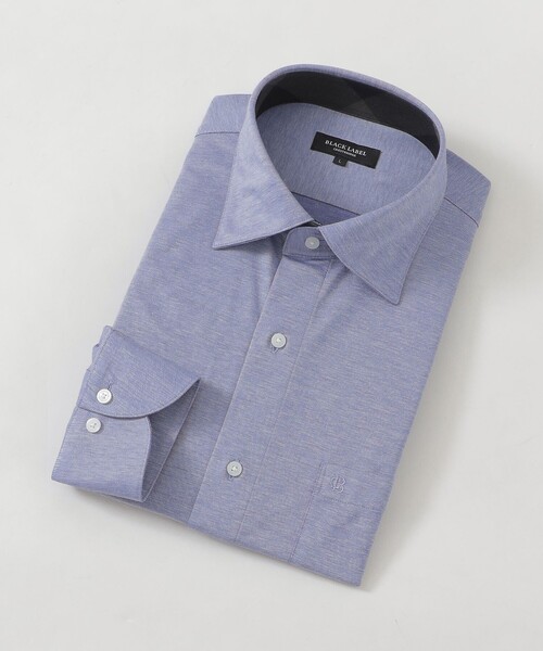 BLACK LABEL CRESTBRIDGE(ブラックレーベル・クレストブリッジ)の「ノードシールドソリッドジャージーセミワイドシャツ(シャツ/ブラウス・メンズ・ブルー/ライトグレー/ホワイト・XL/S/L/M)」の3枚目の写真