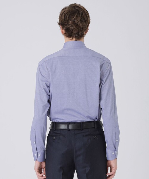BLACK LABEL CRESTBRIDGE(ブラックレーベル・クレストブリッジ)の「ノードシールドソリッドジャージーセミワイドシャツ(シャツ/ブラウス・メンズ・ブルー/ライトグレー/ホワイト・XL/S/L/M)」の18枚目の写真