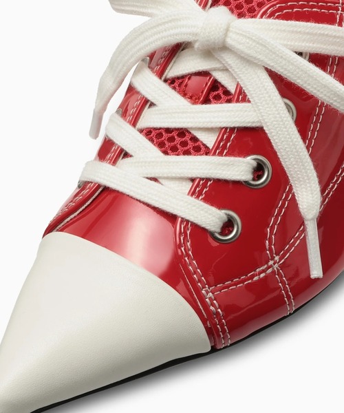 CONVERSE ALL STAR(コンバースオールスター)の「CONVERSE/コンバース/ALL STAR POLARIGE MULE/オールスター ポラリージュ ミュール/ 31318431(その他シューズ・レディース・ブラック/レッド・4/5/5.5/4.5)」の7枚目の写真