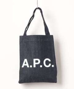 A.P.C./アーペーセー tote lou デニムトートバッグ A4サイス収納可