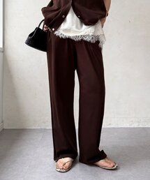 【WEB限定/セット着用可能】フライストラッフパンツ