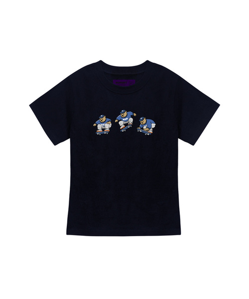 NUHABIT(ニューハビット)の「N/H OLLIE スリムフィット半袖 (GFS2-6NH1372)(Tシャツ/カットソー・メンズ・ホワイト/ブラック/ネイビー・FREE)」の3枚目の写真