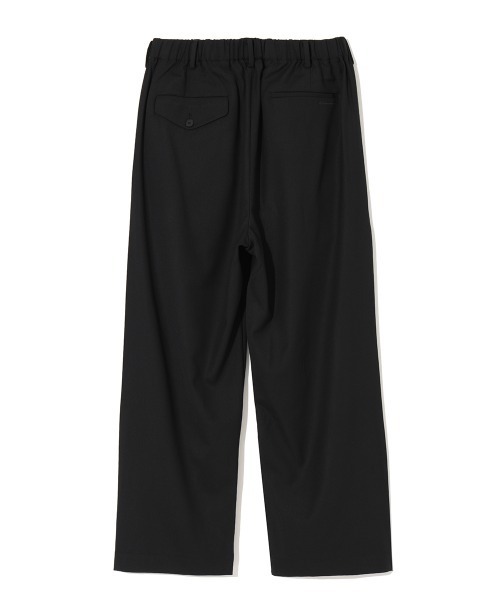 MODE COMMUTER（モードコミューター）の「[MC by HIDETAKA FUKUZONO  COLLECTION] ELASTIC WAIST TUCK PANTS（スラックス・メンズ・ベージュ/ブラック・SMALL/MEDIUM/LARGE）」の4枚目の写真