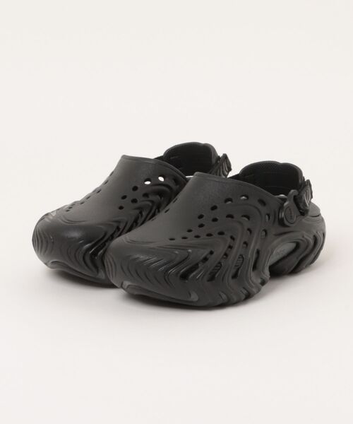 crocs(クロックス)の「crocs クロックス ECHO II CHROME エコー ツー クローム 213780-0TK BLACK CHROME(サンダル・メンズ・ブラック・26.0cm/28.0cm/27.0cm/25.0cm/24.0cm/23.0cm/22.0cm/29.0cm)」の1枚目の写真