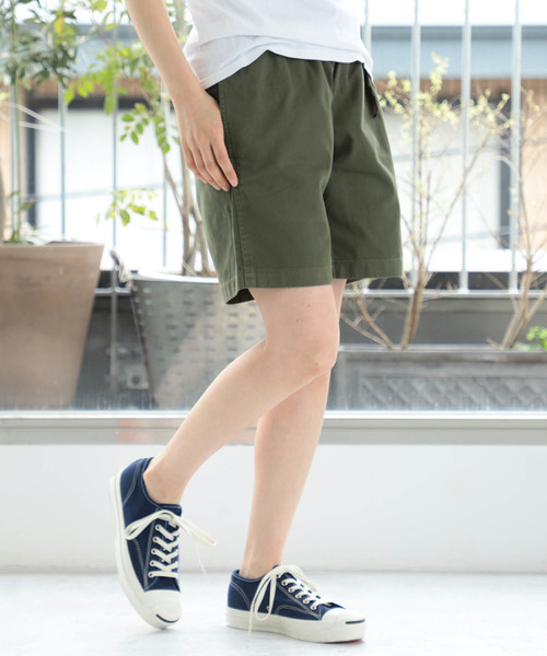 Gramicci（グラミチ）の「GRAMICCI / WOMENS SHORTS 16SS（その他パンツ・レディース・ベージュ/ナチュラル/オリーブ/ネイビー/ブルー系その他・ONE SIZE）」の4枚目の写真