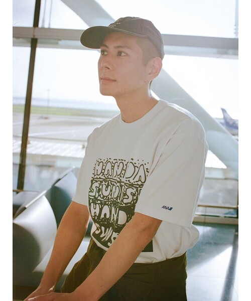 BEAMS T（ビームスティー）の「ANA × BEAMS / SUNRISE & SUNSET T-Shirt（Tシャツ/カットソー・メンズ・ホワイト・XL/S/M/L）」の8枚目の写真