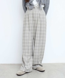CHECK 3tuck pants