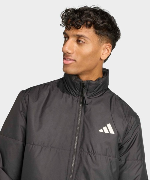 adidas(アディダス)の「BSC クライマウォーム スリーストライプス インサレーションジャケット / アディダス adidas(ブルゾン・メンズ・ブラック・XX-LARGE/3XL/LARGE/MEDIUM/SMALL/X-LARGE/X-SMALL)」の6枚目の写真