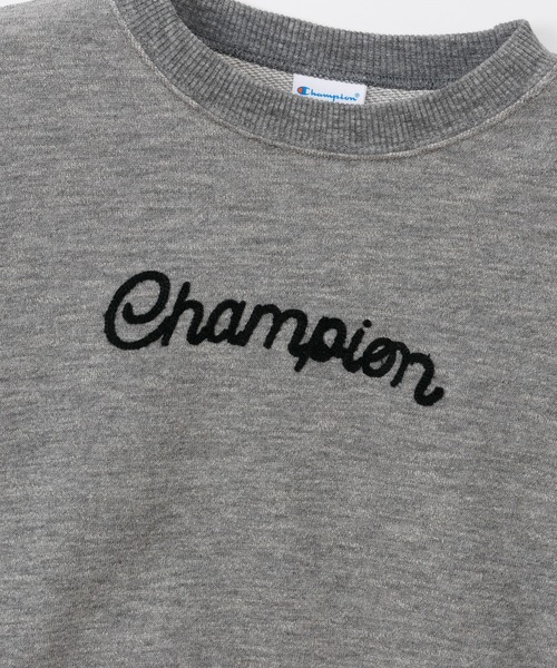 Champion(チャンピオン)の「【Champion/チャンピオン】キッズ クルーネックスウェットシャツ(Tシャツ/カットソー・キッズ・レッド/ブルー系その他/チャコール・100/110/120/130/140/150/160)」の11枚目の写真