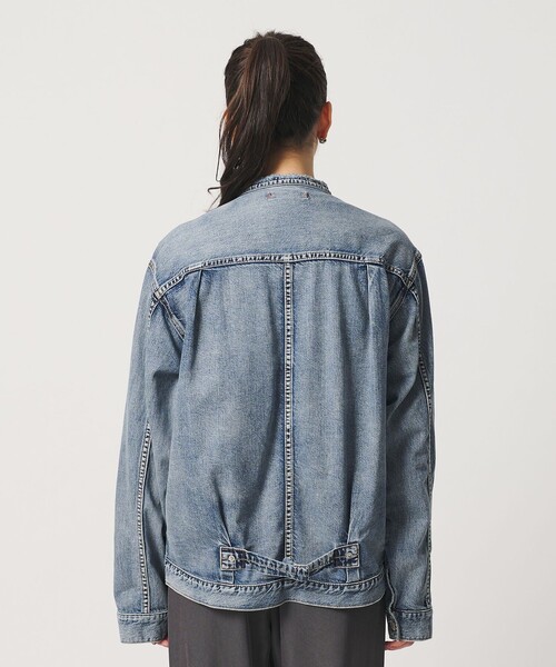 NEEDBY heritage（ニードバイヘリテージ）の「【別注】＜NEEDBY heritage＞デニム ジャケット/コバルト（その他アウター・レディース・コバルトブルー・FREE）」の7枚目の写真