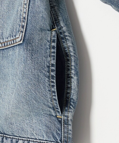 NEEDBY heritage（ニードバイヘリテージ）の「【別注】＜NEEDBY heritage＞デニム ジャケット/コバルト（その他アウター・レディース・コバルトブルー・FREE）」の12枚目の写真
