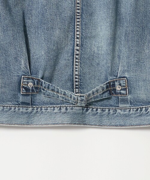 NEEDBY heritage（ニードバイヘリテージ）の「【別注】＜NEEDBY heritage＞デニム ジャケット/コバルト（その他アウター・レディース・コバルトブルー・FREE）」の14枚目の写真