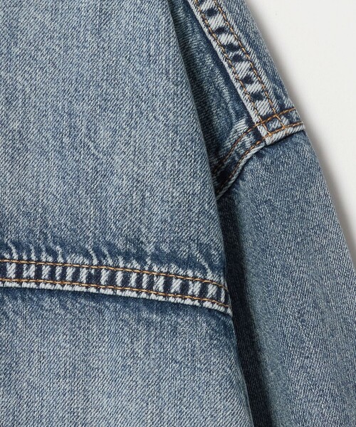 NEEDBY heritage（ニードバイヘリテージ）の「【別注】＜NEEDBY heritage＞デニム ジャケット/コバルト（その他アウター・レディース・コバルトブルー・FREE）」の17枚目の写真