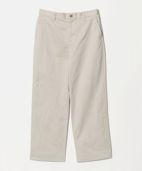 UNITED ARROWS(ユナイテッドアローズ)の「フィンクス/ジンバブエコットン ギャバピーチ ワイドパンツ(チノパンツ・メンズ・グレー系/ナチュラル・L/XL/M/S)」の19枚目の写真