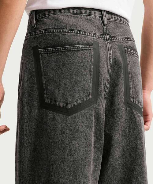 NIKE(ナイキ)の「ナイキ "Your Message Here" メンズ ブラック ジーンズ / Nike Sportswear Men's Black Jeans IR8190-010 Black(デニムパンツ・メンズ・ブラック・28/32/30/40/38/36/34)」の14枚目の写真