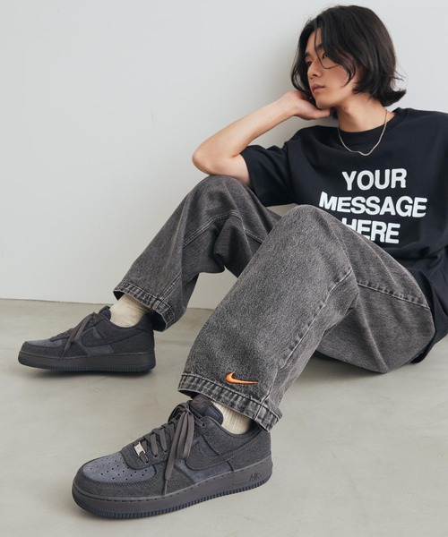 NIKE(ナイキ)の「ナイキ "Your Message Here" メンズ ブラック ジーンズ / Nike Sportswear Men's Black Jeans IR8190-010 Black(デニムパンツ・メンズ・ブラック・28/32/30/40/38/36/34)」の7枚目の写真