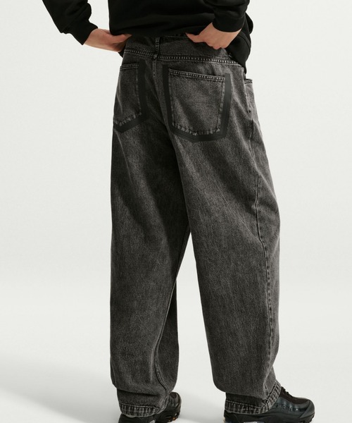 NIKE(ナイキ)の「ナイキ "Your Message Here" メンズ ブラック ジーンズ / Nike Sportswear Men's Black Jeans IR8190-010 Black(デニムパンツ・メンズ・ブラック・28/32/30/40/38/36/34)」の11枚目の写真