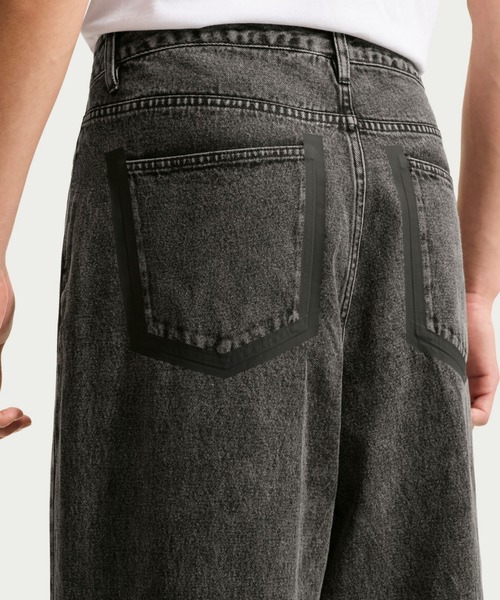 NIKE(ナイキ)の「ナイキ "Your Message Here" メンズ ブラック ジーンズ / Nike Sportswear Men's Black Jeans IR8190-010 Black(デニムパンツ・メンズ・ブラック・28/32/30/40/38/36/34)」の12枚目の写真
