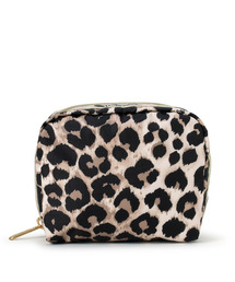 LeSportsac（レスポートサック）の「SQUARE COSMETIC ラテレオパード（ポーチ）」