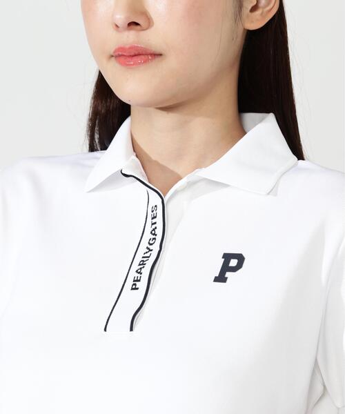 PEARLY GATES(パーリーゲイツ)の「【PEARLY GATES】Peカノコ半袖ポロワンピース(ワンピース・レディース・ホワイト/ネイビー/グリーン系その他・SMALL/LARGE/MEDIUM)」の10枚目の写真