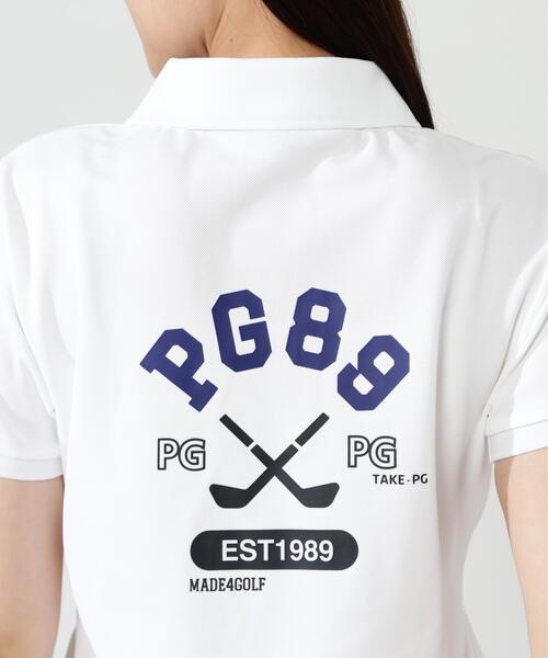 PEARLY GATES(パーリーゲイツ)の「【PEARLY GATES】Peカノコ半袖ポロワンピース(ワンピース・レディース・ホワイト/ネイビー/グリーン系その他・SMALL/LARGE/MEDIUM)」の14枚目の写真