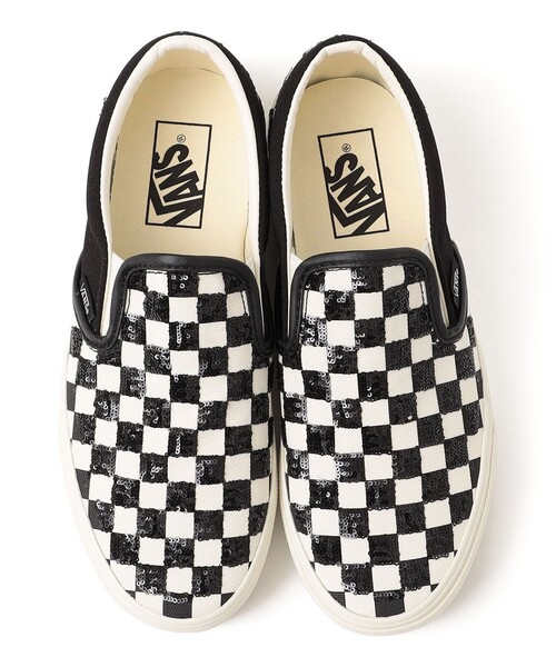 VANS（バンズ）の「VANS: Classic Slip-On（スニーカー・レディース・ブラック・30/35/40/45/50）」の6枚目の写真