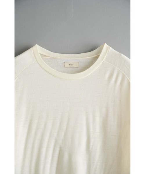 STEAF（スティーフ）の「RADIANCE LONG SLEEVE（Tシャツ/カットソー・メンズ・ブラウン/ホワイト/マスタード・MEDIUM/LARGE）」の10枚目の写真