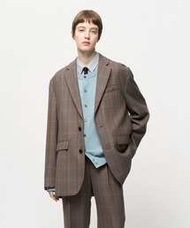Juha（ユハ）の「SOFT SHOULDER CHECK JACKET（テーラードジャケット）」