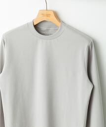 LIFE STYLE TAILOR ポンチ長袖ドレスTシャツ