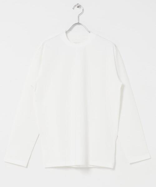 URBAN RESEARCH DOORS(アーバンリサーチドアーズ)の「LIFE STYLE TAILOR ポンチ長袖ドレスTシャツ(シャツ/ブラウス・メンズ・グレー系その他/ブラック/ホワイト・LARGE/X-LARGE/MEDIUM)」の4枚目の写真
