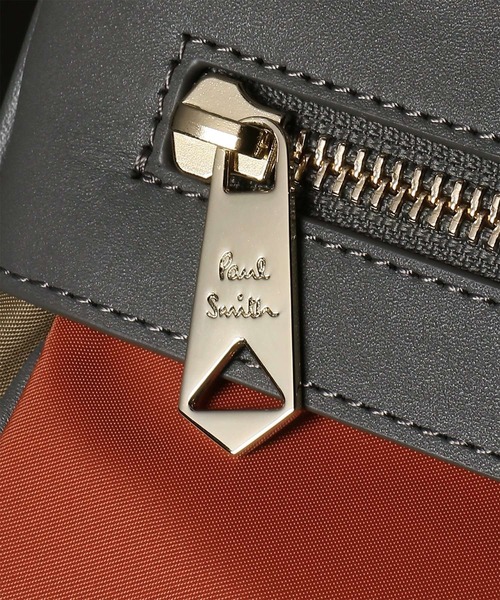 Paul Smith(ポールスミス)の「ブランデッドナイロン ショルダーバッグ【553458 N311S】(ショルダーバッグ・メンズ・ネイビー/ブラック/グレイッシュベージュ・FREE)」の12枚目の写真