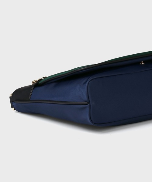 Paul Smith(ポールスミス)の「ブランデッドナイロン ショルダーバッグ【553458 N311S】(ショルダーバッグ・メンズ・ネイビー/ブラック/グレイッシュベージュ・FREE)」の7枚目の写真