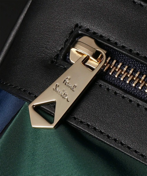 Paul Smith(ポールスミス)の「ブランデッドナイロン ショルダーバッグ【553458 N311S】(ショルダーバッグ・メンズ・ネイビー/ブラック/グレイッシュベージュ・FREE)」の10枚目の写真