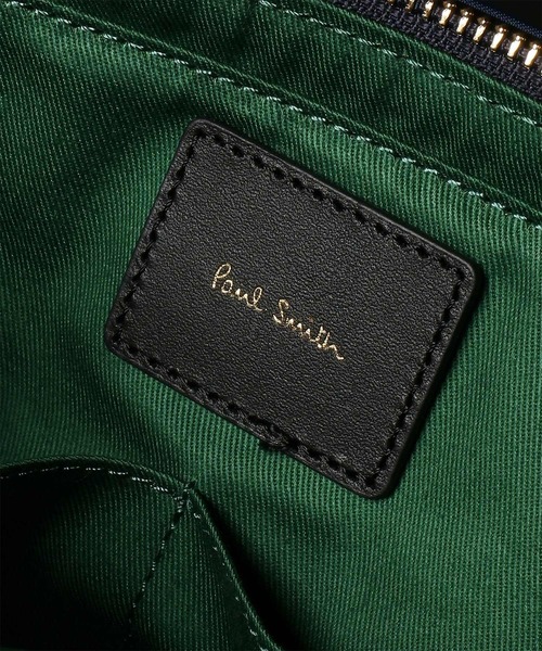 Paul Smith(ポールスミス)の「ブランデッドナイロン ショルダーバッグ【553458 N311S】(ショルダーバッグ・メンズ・ネイビー/ブラック/グレイッシュベージュ・FREE)」の5枚目の写真